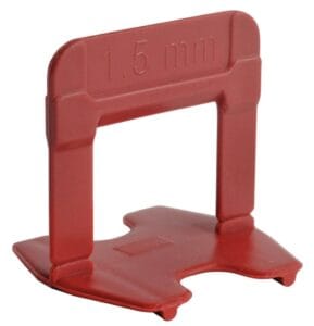 Nivelador, 1,5mm para Porcelanato