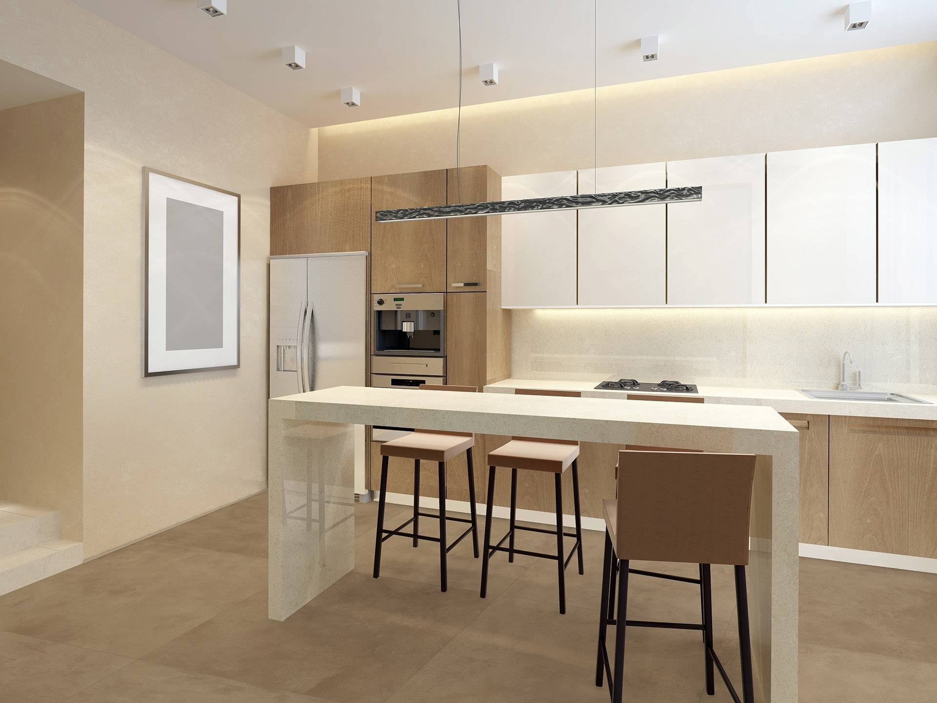 Porcelanato Acetinado 84x84 Barcelona Fendi In Delta - Imagem 3