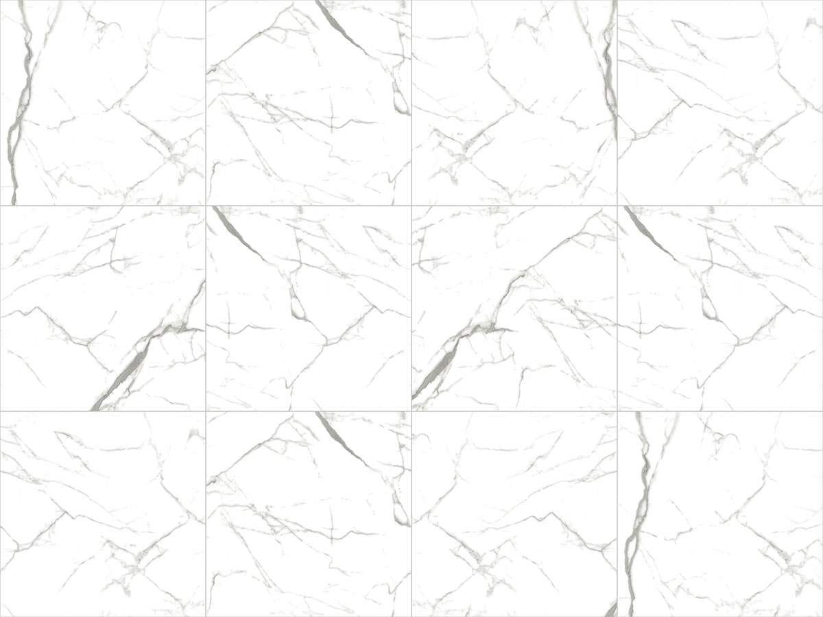 Porcelanato Polido Carrara Cristal 70x70 Delta - Imagem 3