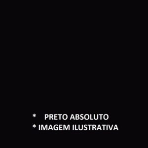 Delta Nero Polido 84x84 Porcelanato Preto Absoluto