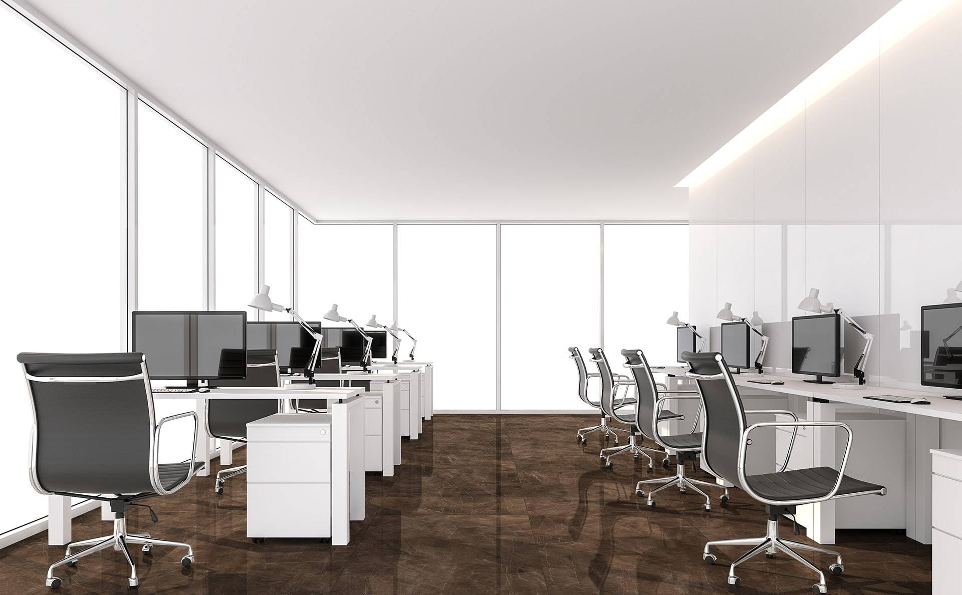 Porcelanato Polido 84x84 Pulpis Castanho Delta - Imagem 2