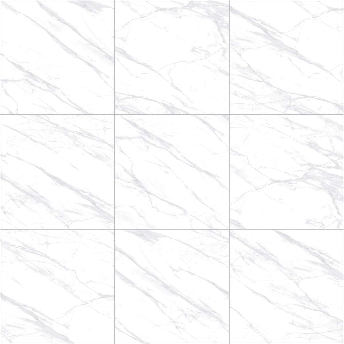 Porcelanato Polido 120x120 Raggi Off White Delta Nova - Imagem 2