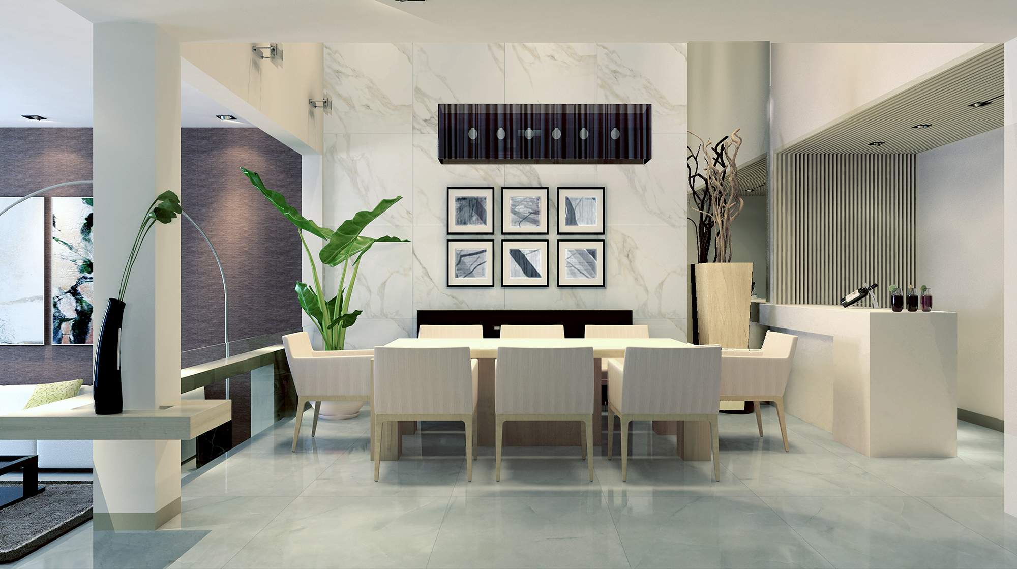 Porcelanato Polido Taupo Water 70x70 Delta - Imagem 2