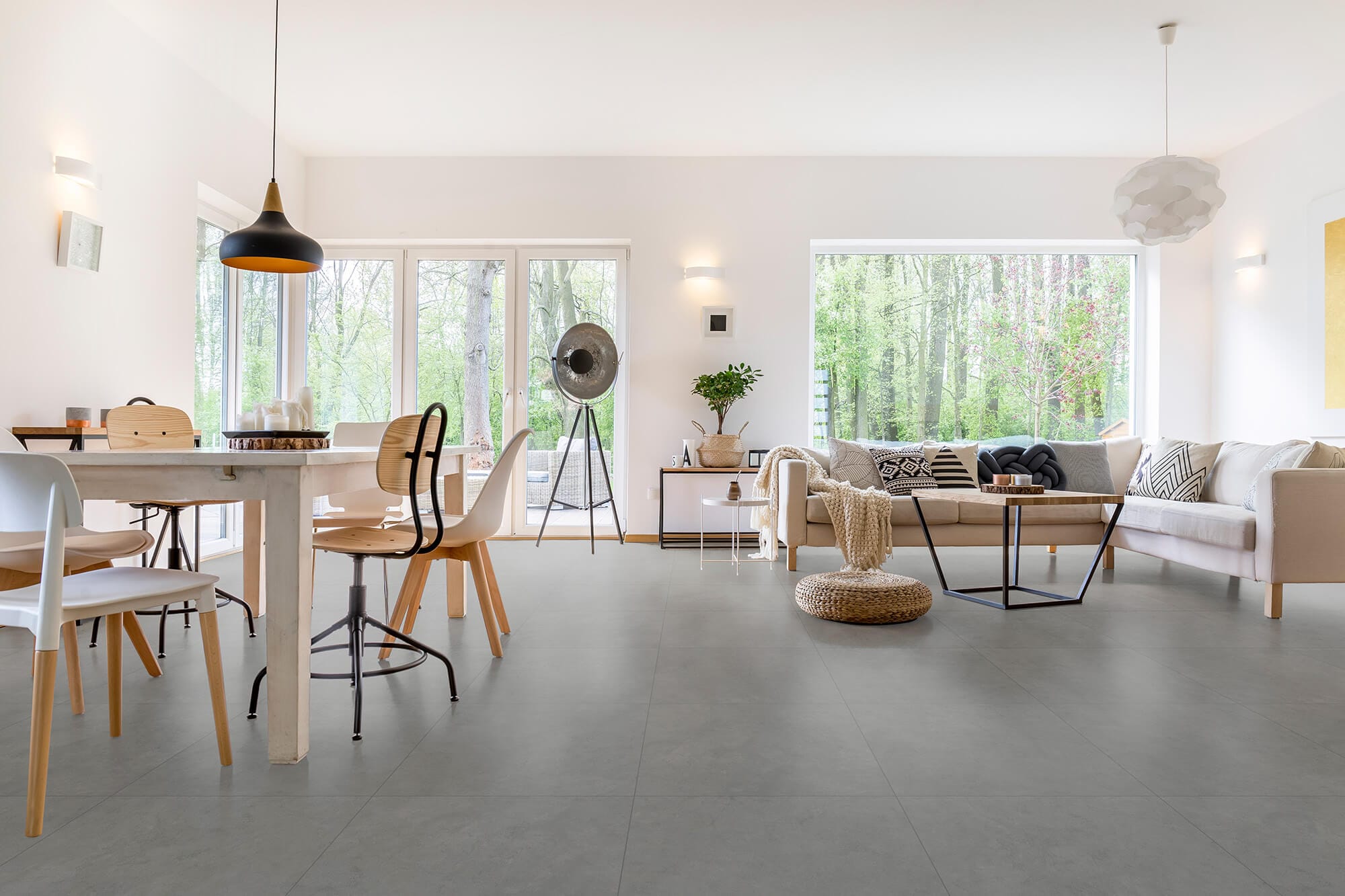 Ambiente Porcelanato Viena Chumbo 72x72 Delta