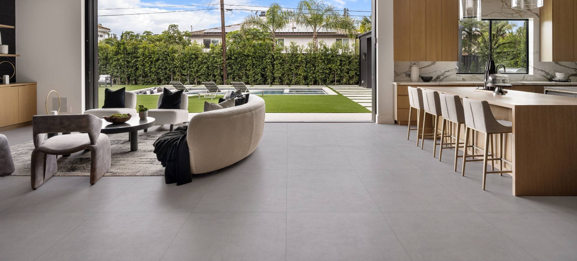 Porcelanato Acetinado Basalto Argenta 90x90 Delta Nova - Imagem 2
